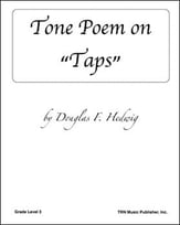 Tone Poem on Taps Concert Band sheet music cover